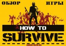 Обзор игры How to Survive.